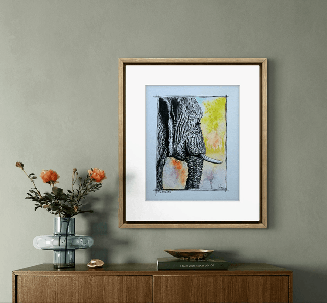 La sérénité de l'éléphant