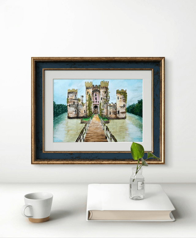 Château dans l'eau