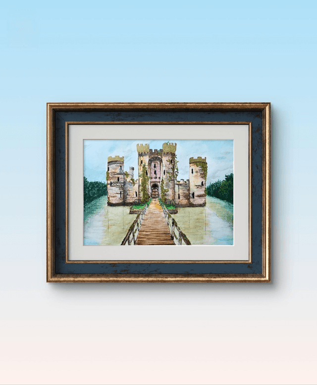 Château dans l&#039;eau