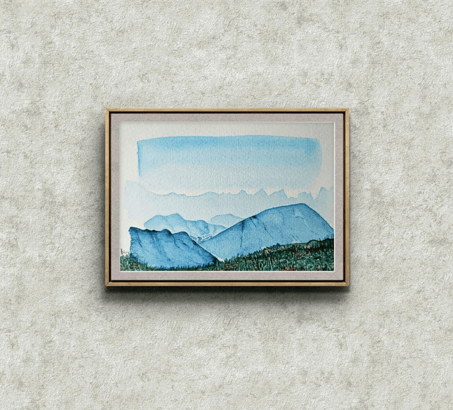 Vue des aiguilles d&#039;Arves